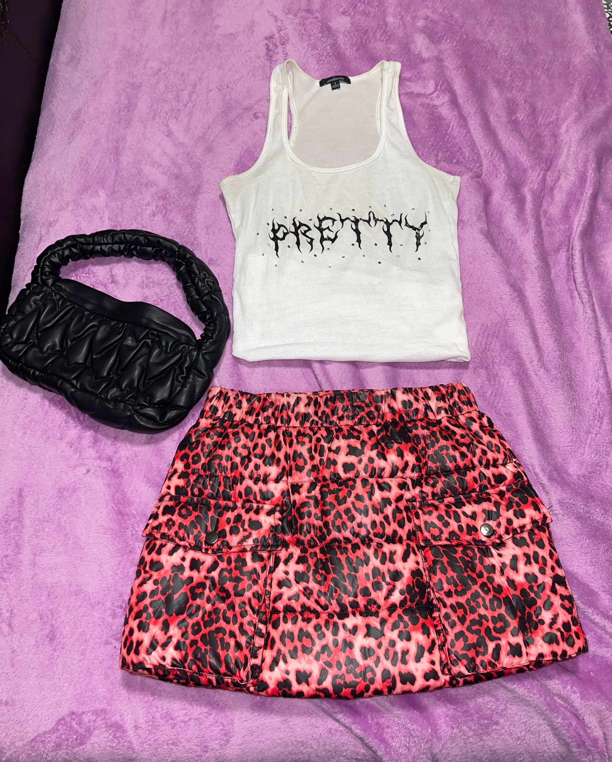 Cheetah Mini Skirt