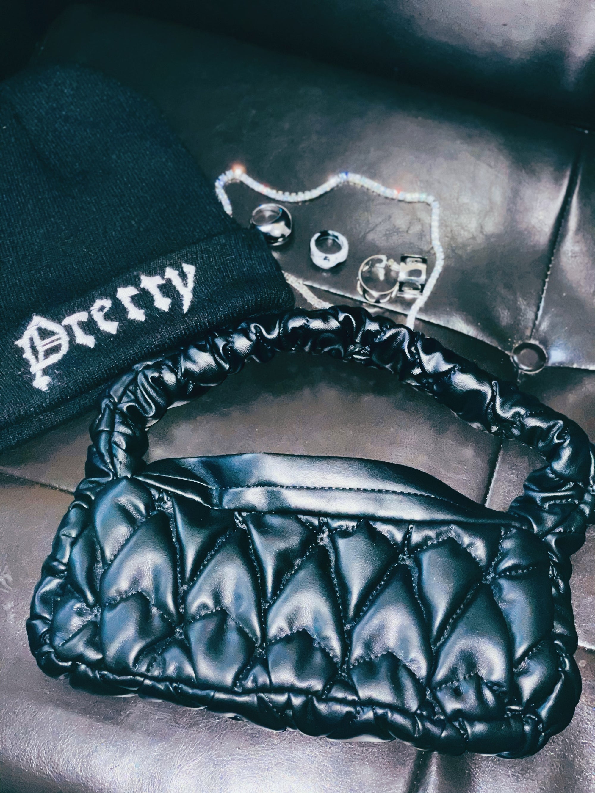 Black Puff Mini Bag