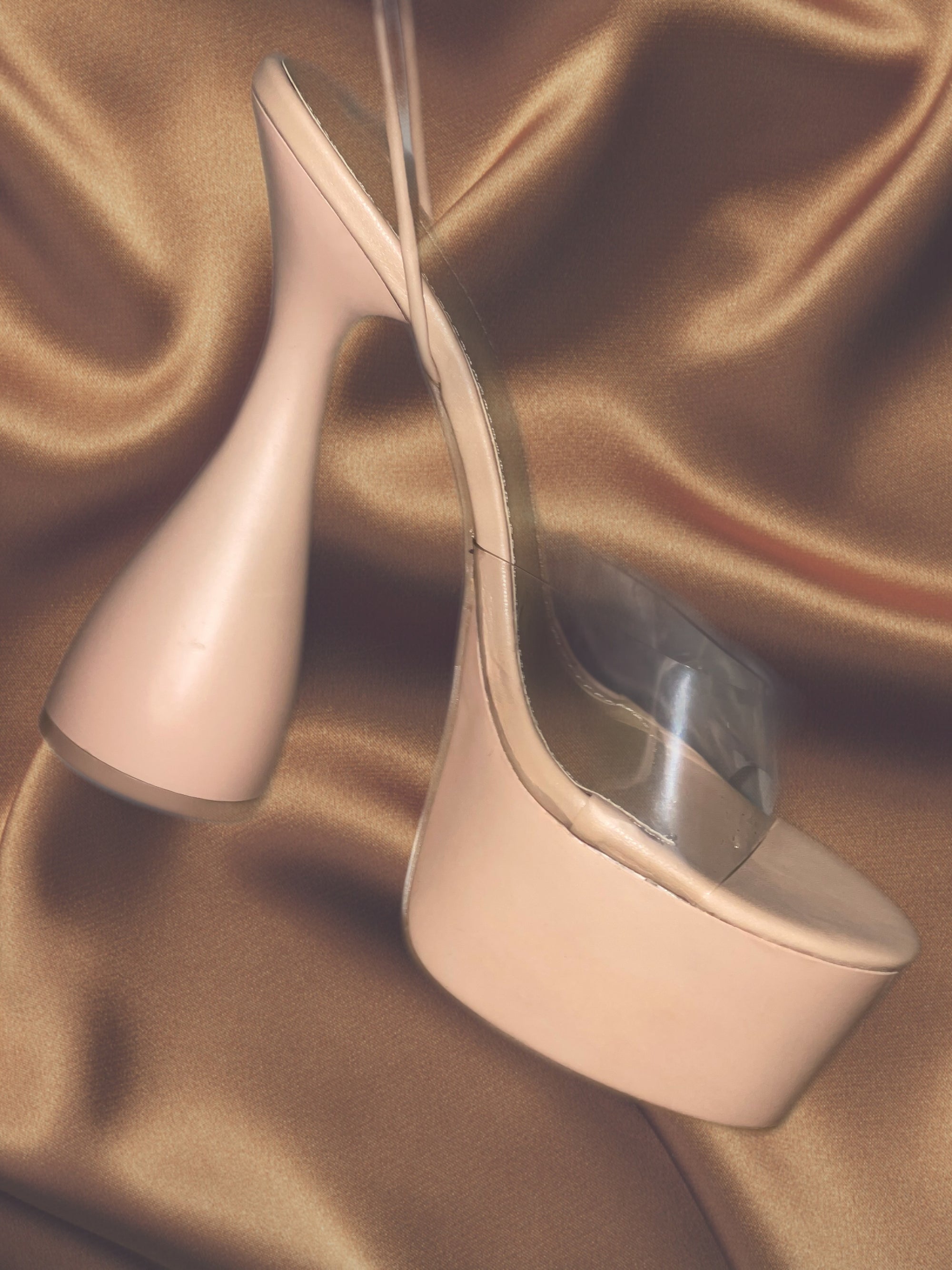 Disco Heels - Nude