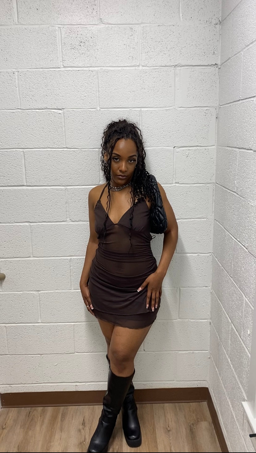 Brown Dress