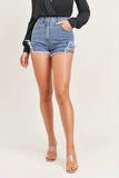 Cut-Out Shorts